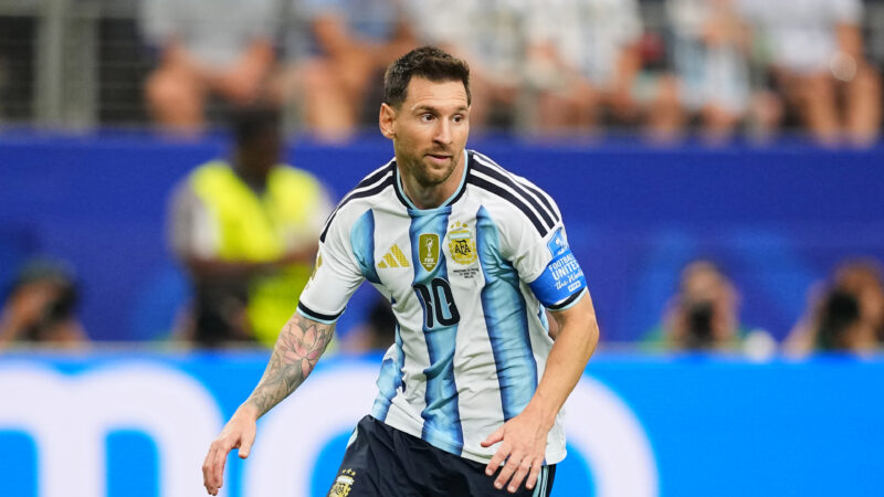 Messi makes Cup history